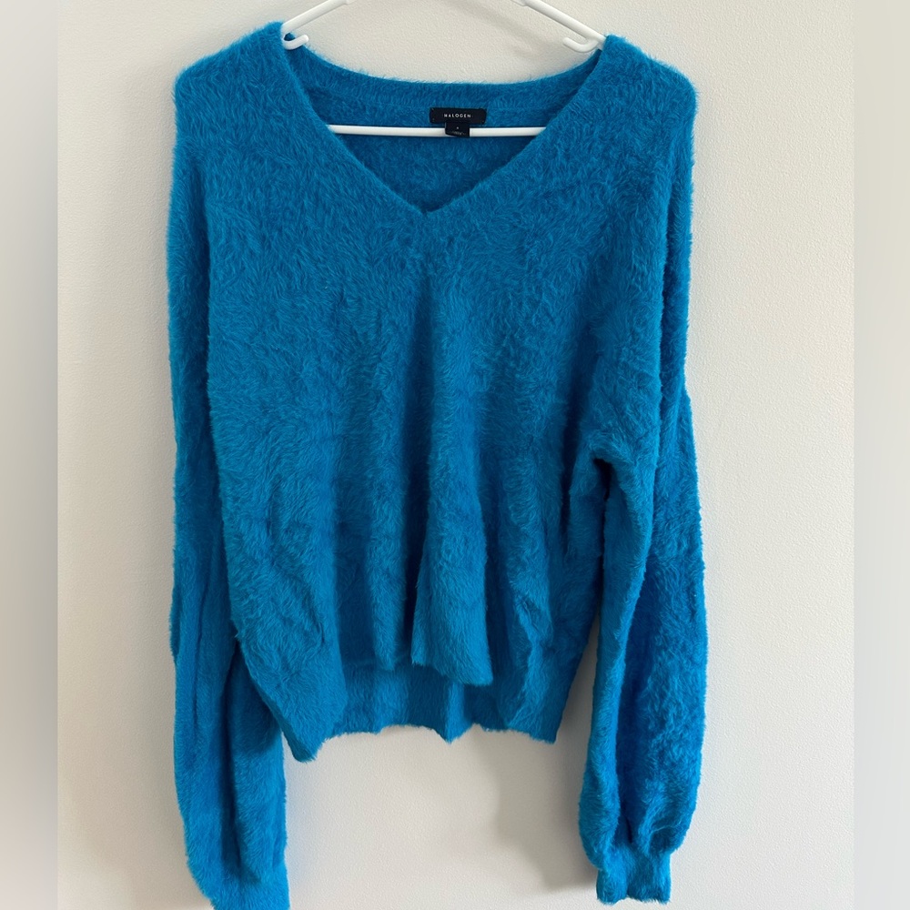 Halogen Furry Sweater LIKE NEW